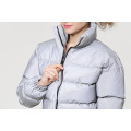 Fashion Women's Bubble Padded Reflective Coat